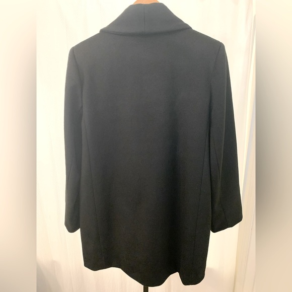 Kristen Blake Black Wool Coat - Picture 4 of 8